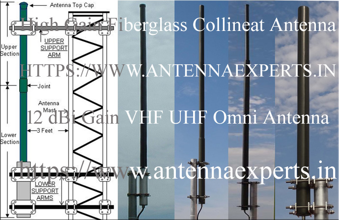 Fiberglass Omni Directional Collinear Antennas