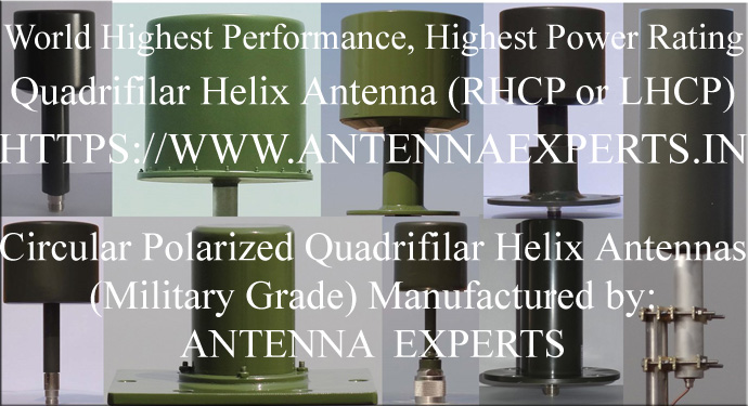  Quadrifilar Helix Antennas QHA Antennas 