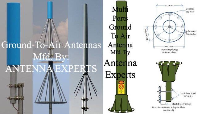  VHF UHF Ground To Air Antenna