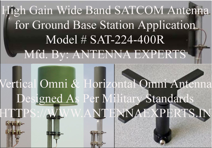  SATCOM Antenna Ground Station SATCOM Antenna & On The Move SATCOM Antenna 