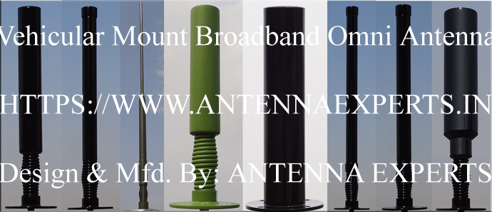 Broadband Military Vehicle Mount Antenna